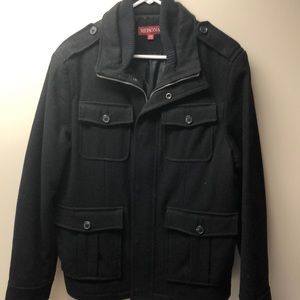 Merona Black Winter Coat